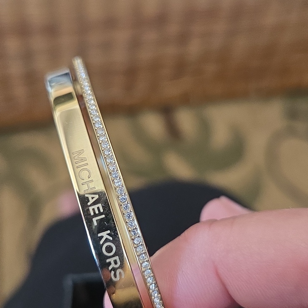 Michael Kors Diamond Engraved Bracelet